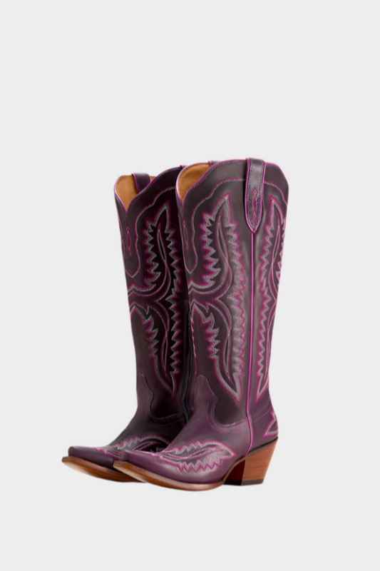 Ariat Womens Casanova Western Boot - Deep Amethyst