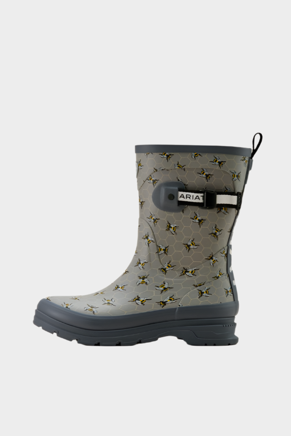 Ariat Womens Kelmarsh Mid Rubber Boot - BEE PRINT