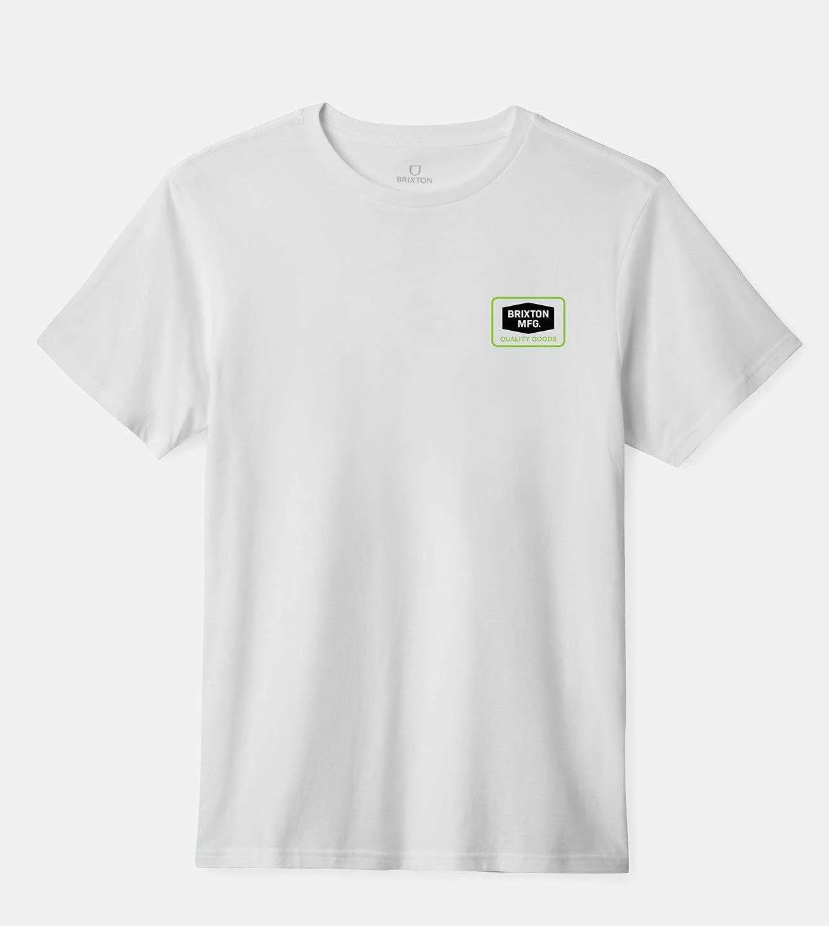 Brixton Mens Neon Fallbrook S/S Standard T-Shirt