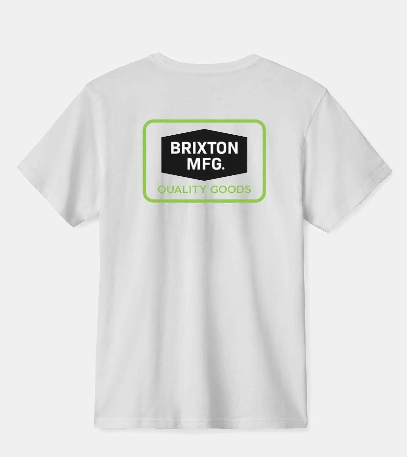 Brixton Mens Neon Fallbrook S/S Standard T-Shirt