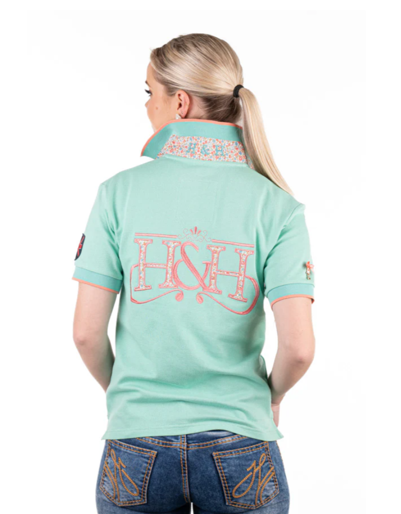 Hitchley and Harrow Women's Loose Fit Polo - Mint