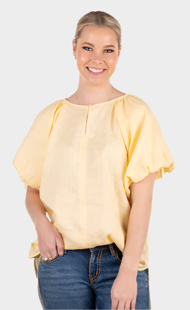 Hitchley and Harrow Women's Linen Collection - Lemon