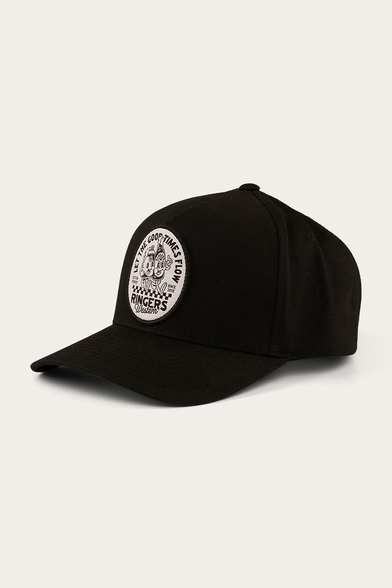 RINGERS WESTERN ROWDY BASEBALL CAP - BLACK