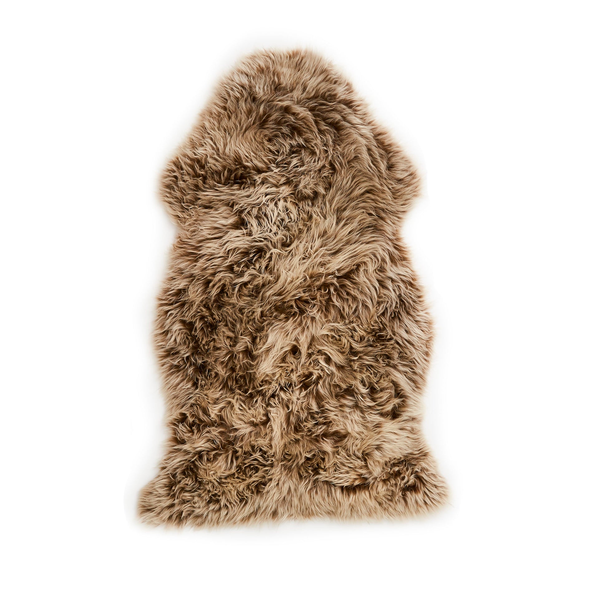 Sheepskin Longwool Floor Rug (90)_Cappuccino