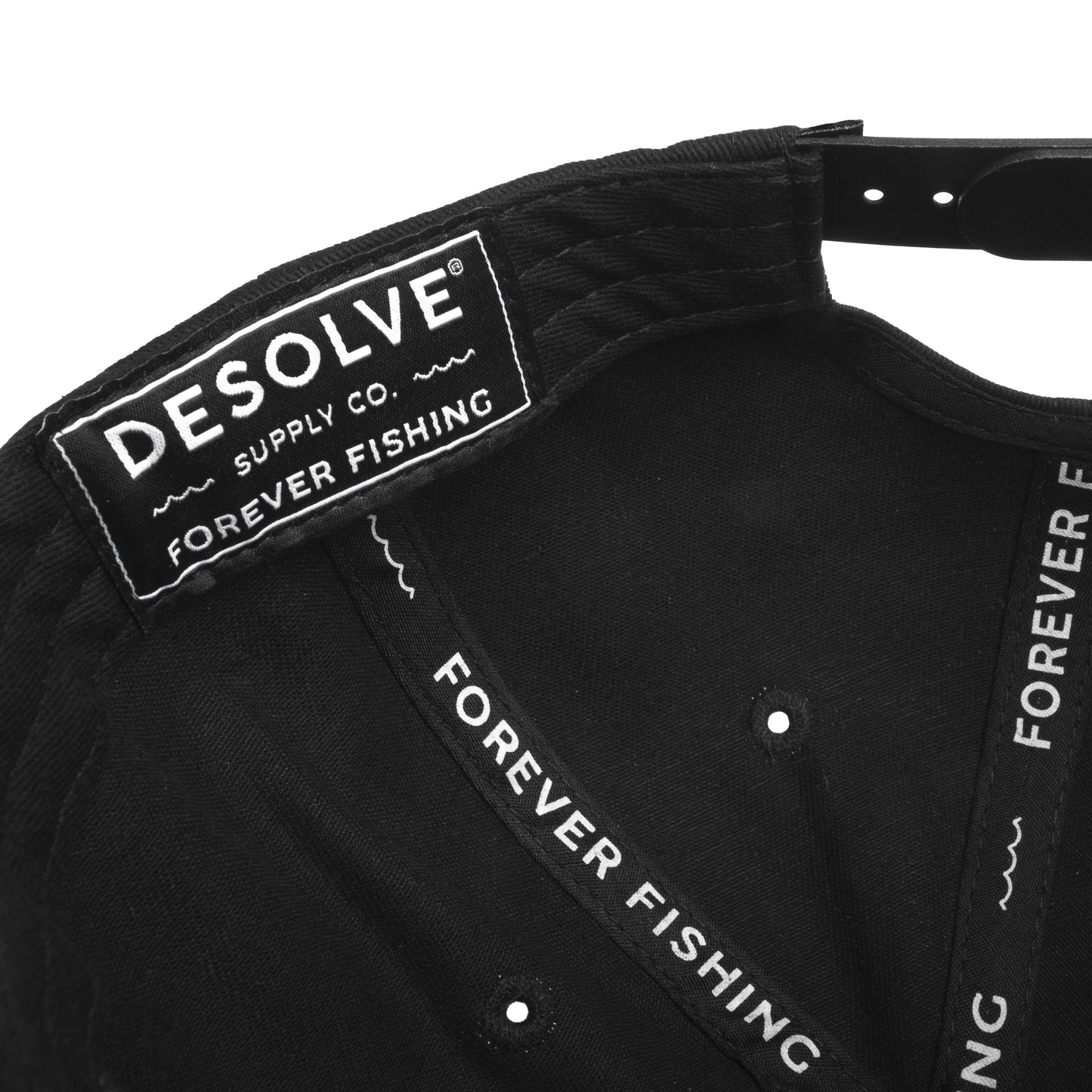 DESOLVE SINK OR SWIM SNAPBACK - BLACK