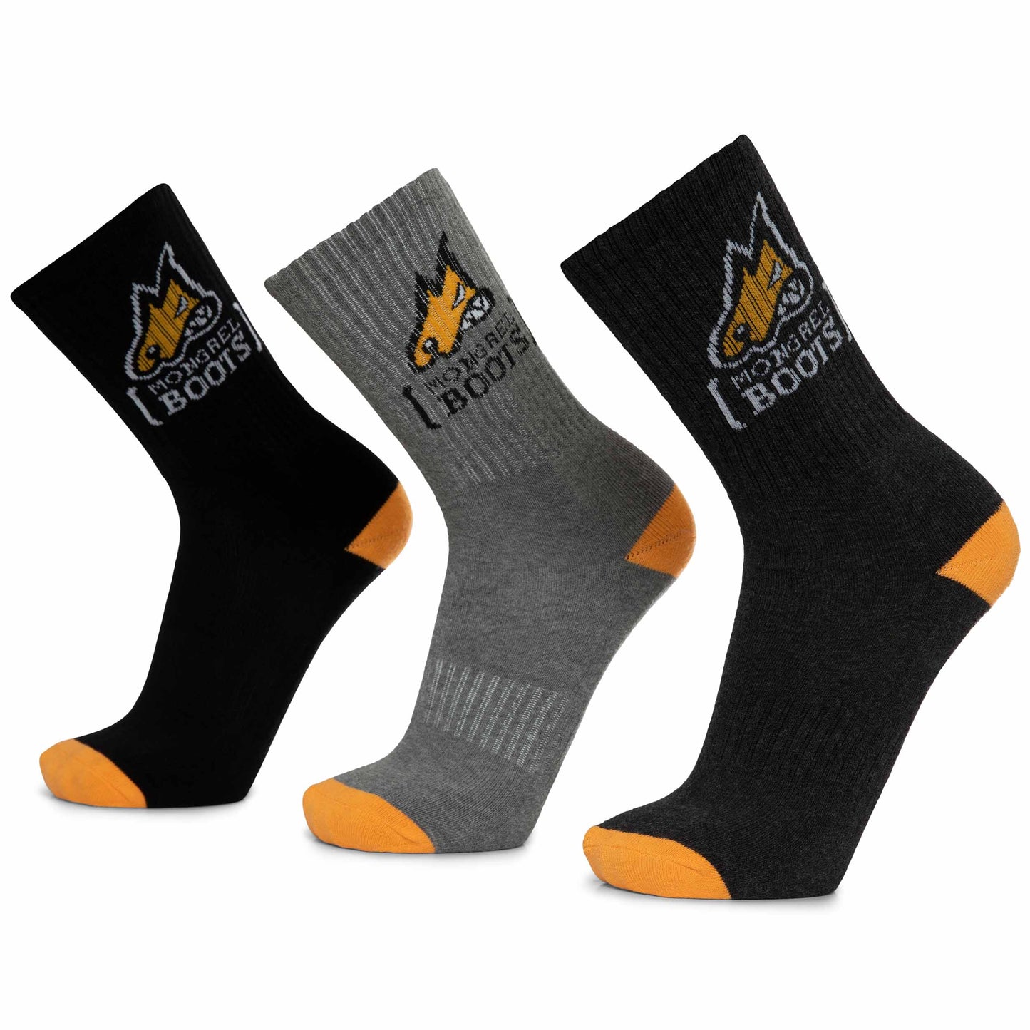 Mongrel 5pk Cotton Socks