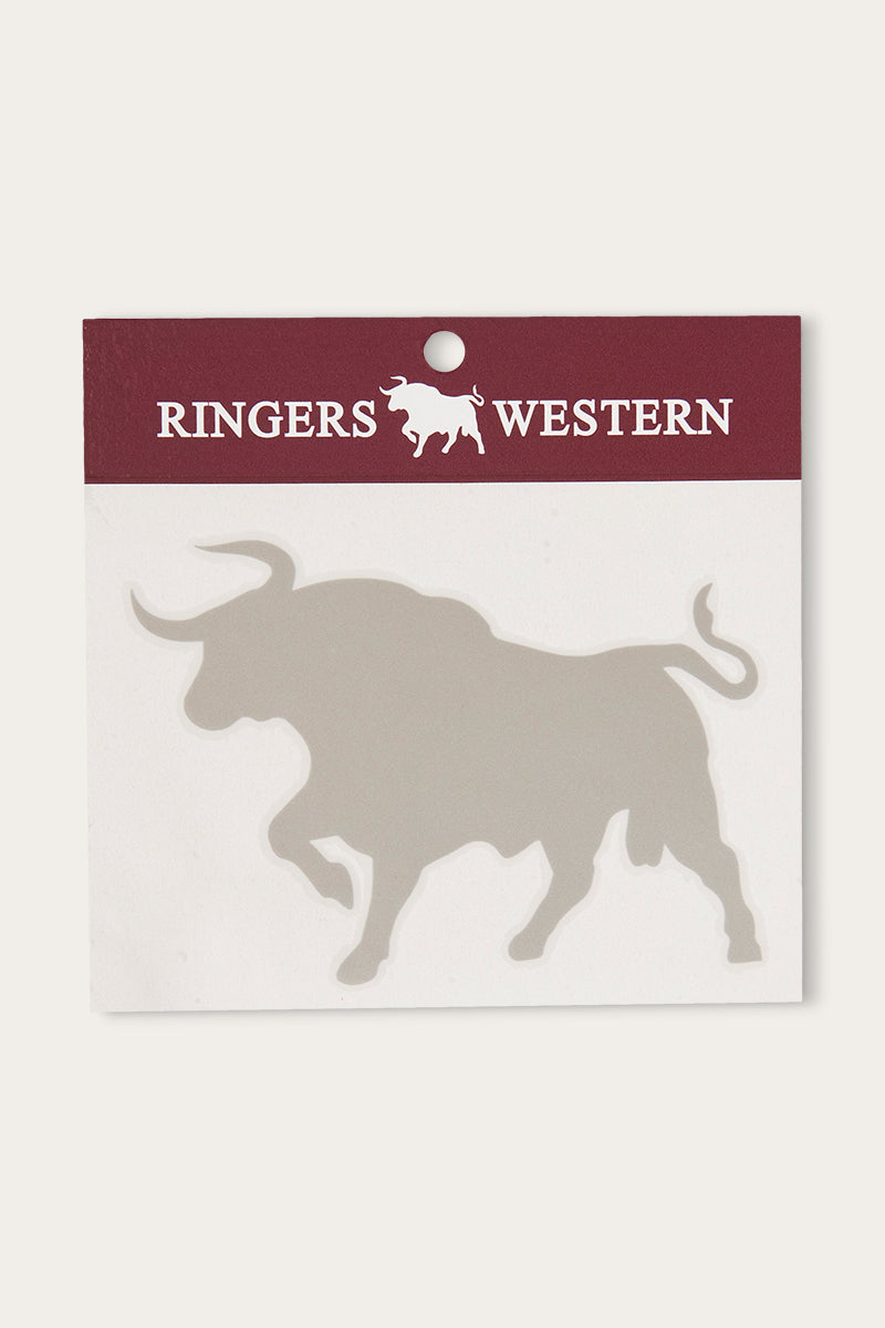 RINGERS WESTERN BULL DIE CUT STICKER