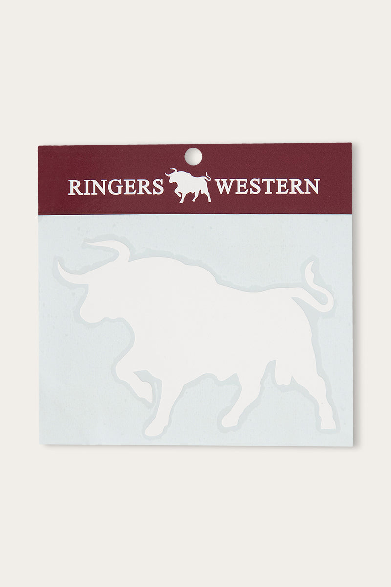 RINGERS WESTERN BULL DIE CUT STICKER