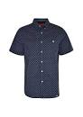 Thomas Cook Allumba Tailored Short Sleeve Shirt (Navy)