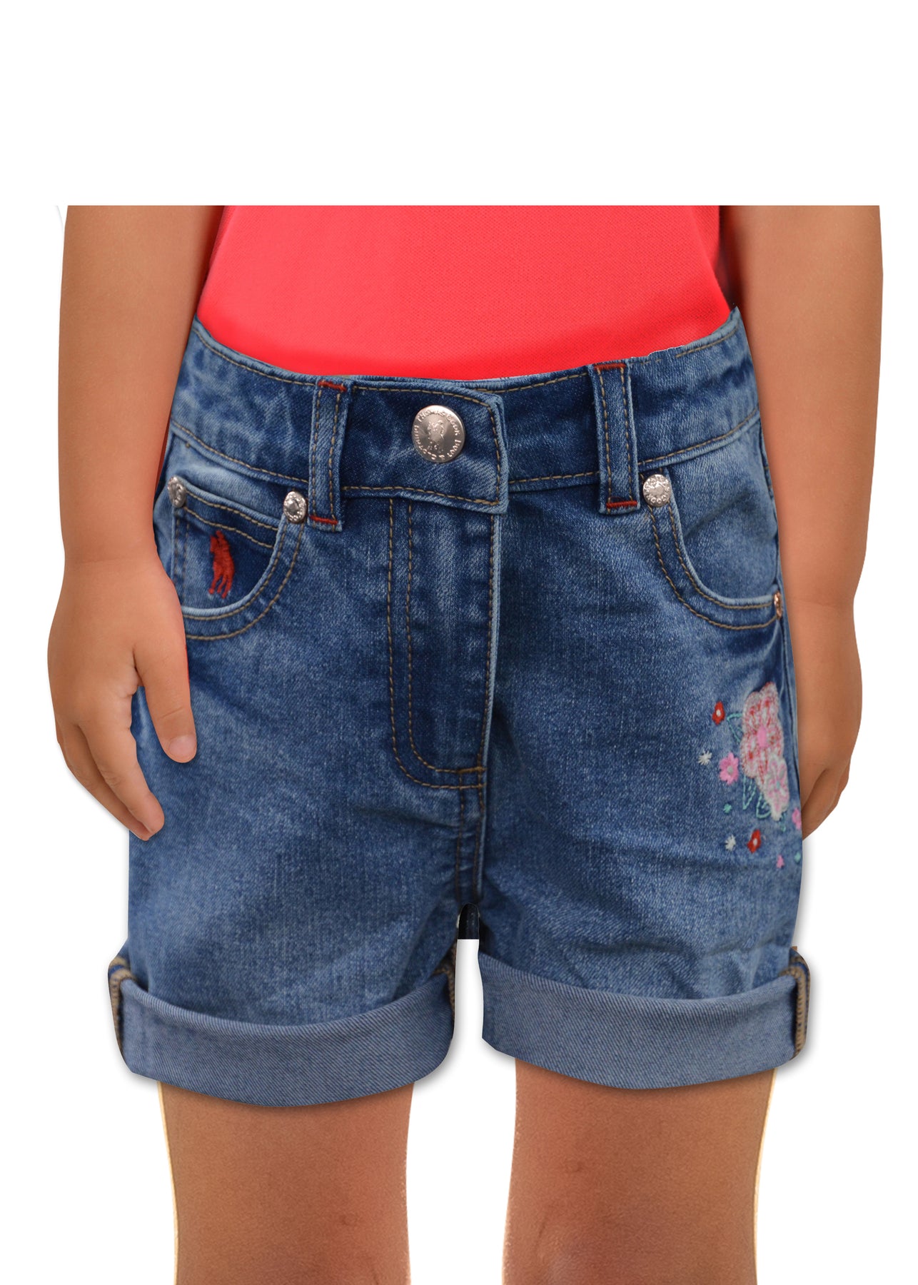 THOMAS COOK GIRLS BELLE APPLIQUE SHORT