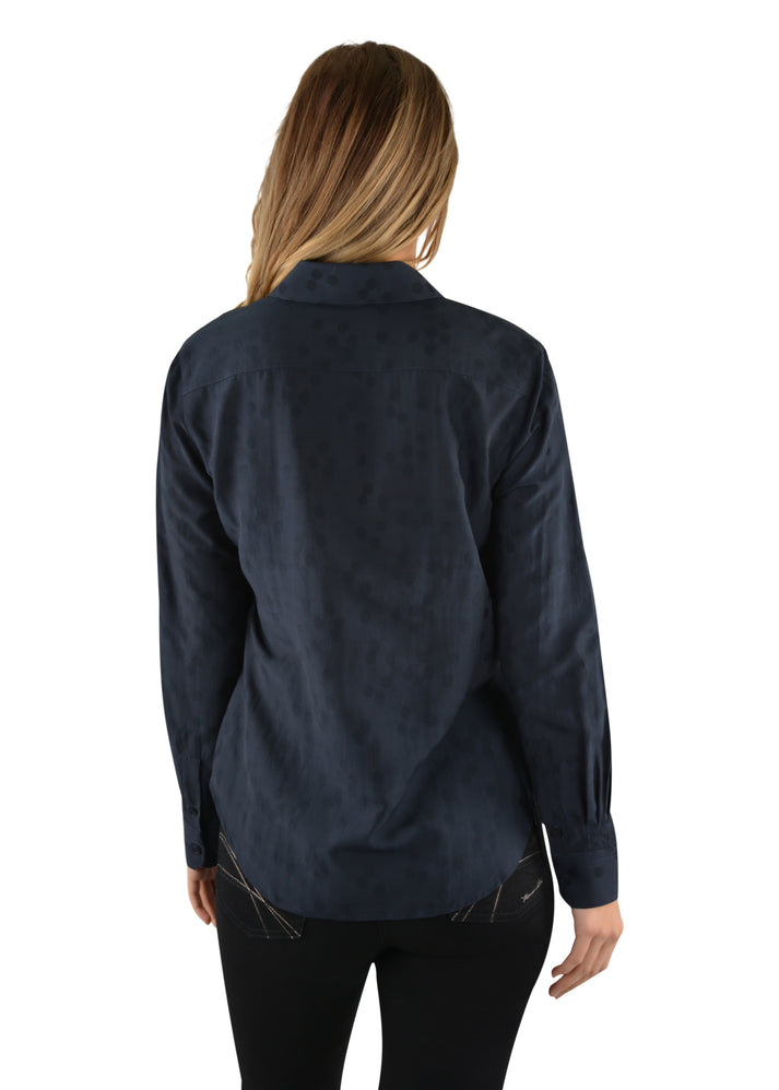 Thomas Cook Women's Kaitlyn L/S Shirt (Navy) - Sale