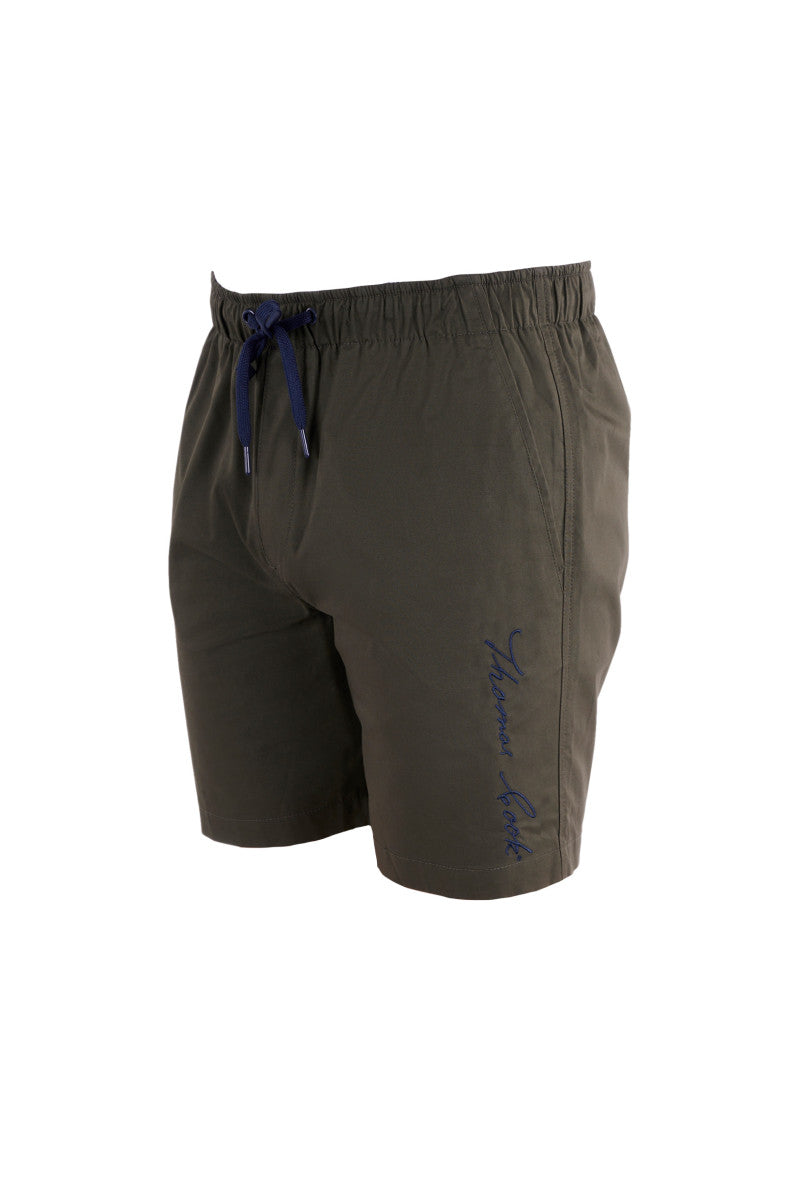 THOMAS COOK MENS HUDSON SHORT_DarkGreen