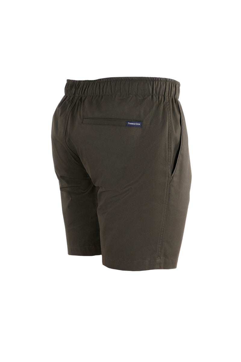 THOMAS COOK MENS HUDSON SHORT_DarkGreen