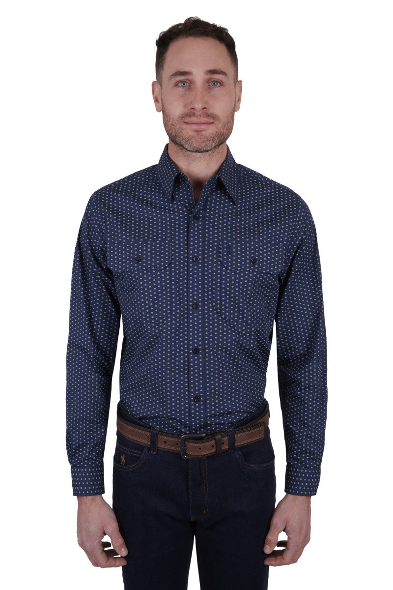 THOMAS COOK MENS GLENDALE 2PKT L/S SHIRT - SALE