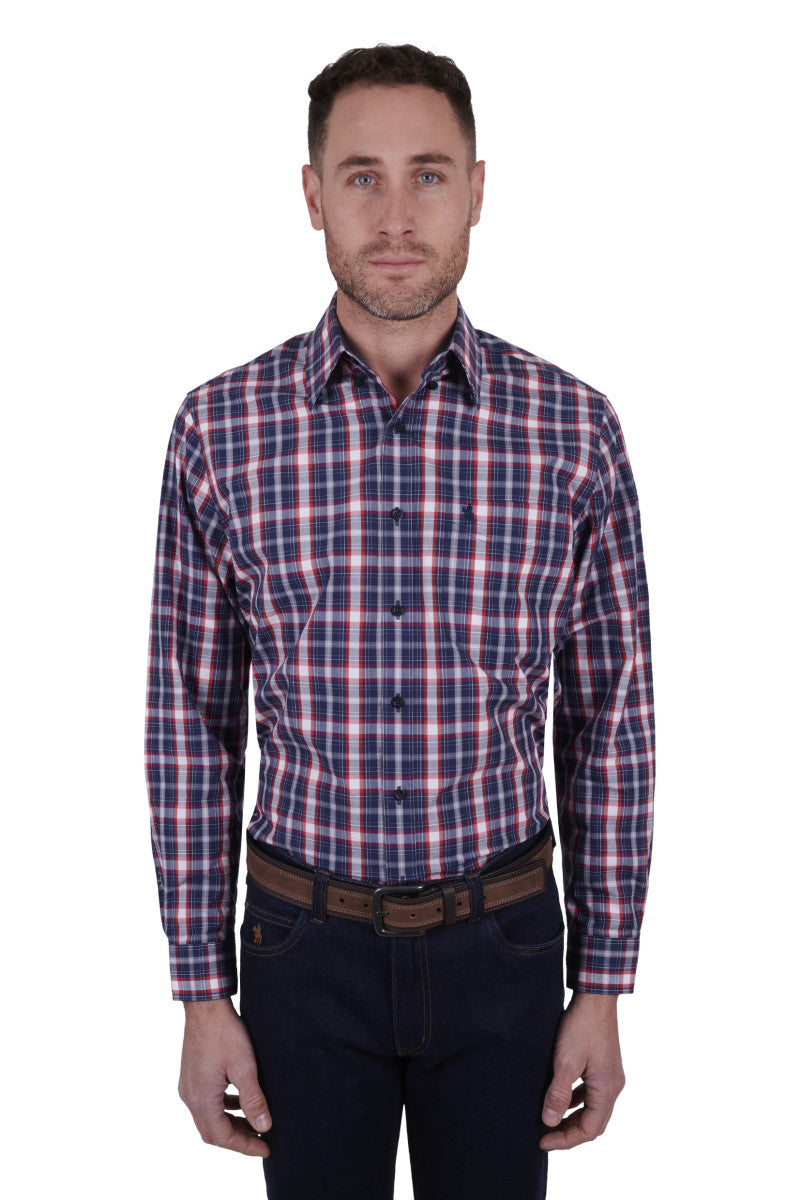 THOMAS COOK MENS COLBY 1PKT LS SHIRT - SALE