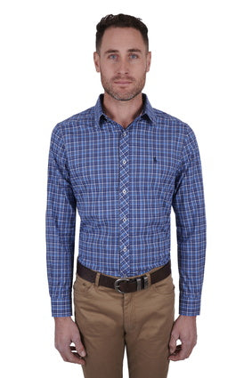 THOMAS COOK MENS ANGUS TAILORED LONG SLEEVE SHIRT - SALE