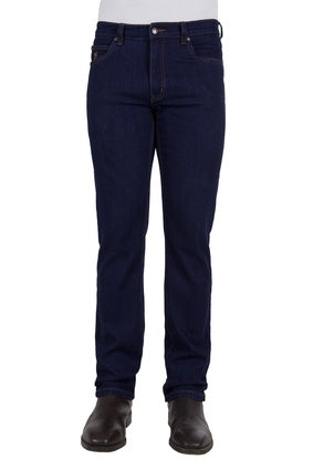 THOMAS COOK MENS LOCHIE TAILORED JEAN (DARK DENIM) - 32 LEG