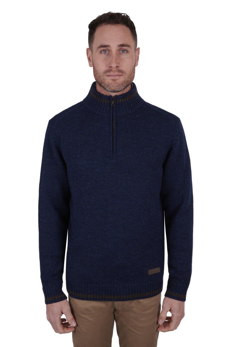 THOMAS COOK MENS NICK 1/4 ZIP JUMPER