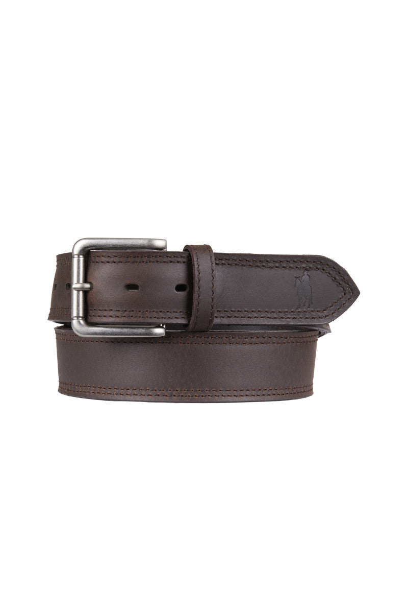 THOMAS COOK MEN'S WYATT BELT - DARK TAN