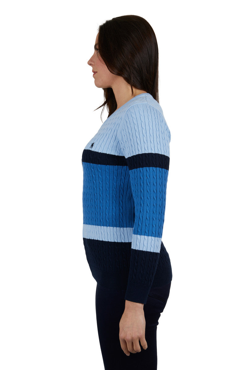 THOMAS COOK WOMENS BREE JUMPER (BLUE)