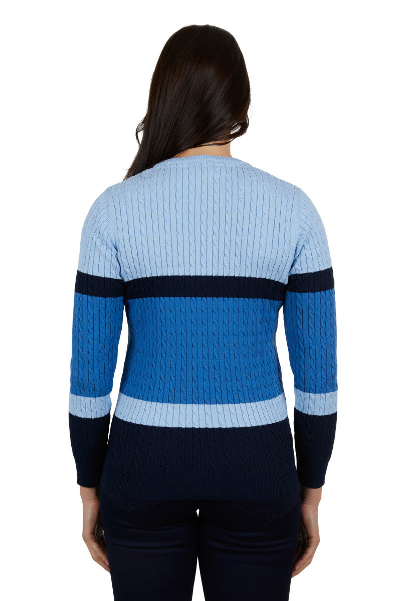 THOMAS COOK WOMENS BREE JUMPER (BLUE)