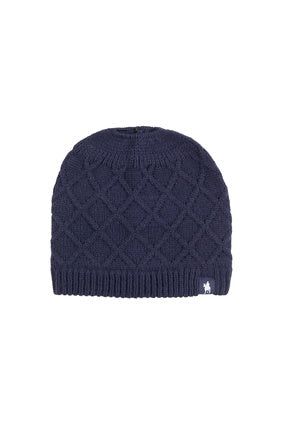 THOMAS COOK MARCIA PONYTAIL BEANIE (NAVY)