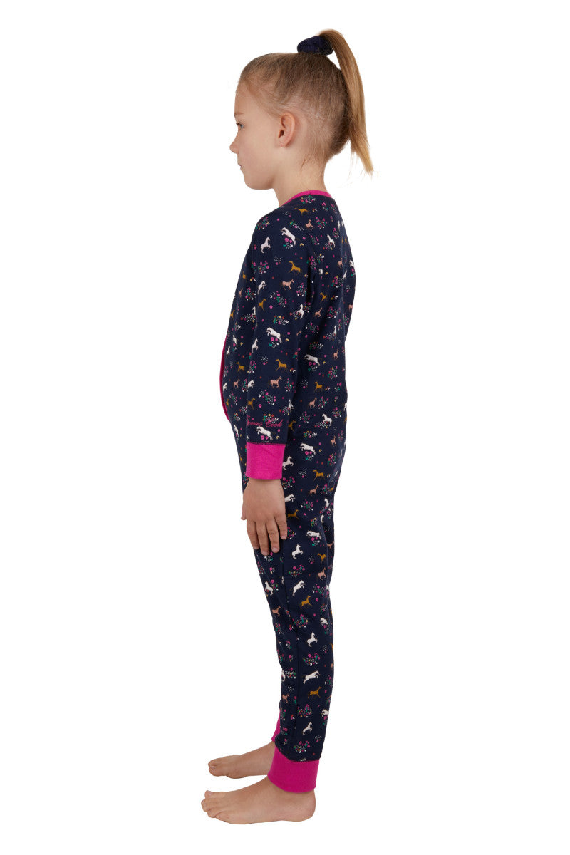 THOMAS COOK GIRLS SHINE ONESIE (NAVY/BERRY)