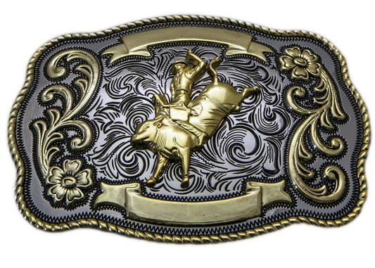 Belt Buckle Large - Bull Rider TB15