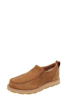 TWISTED X MENS CELLSTRETCH WEDGE SLIPON (LION TAN)