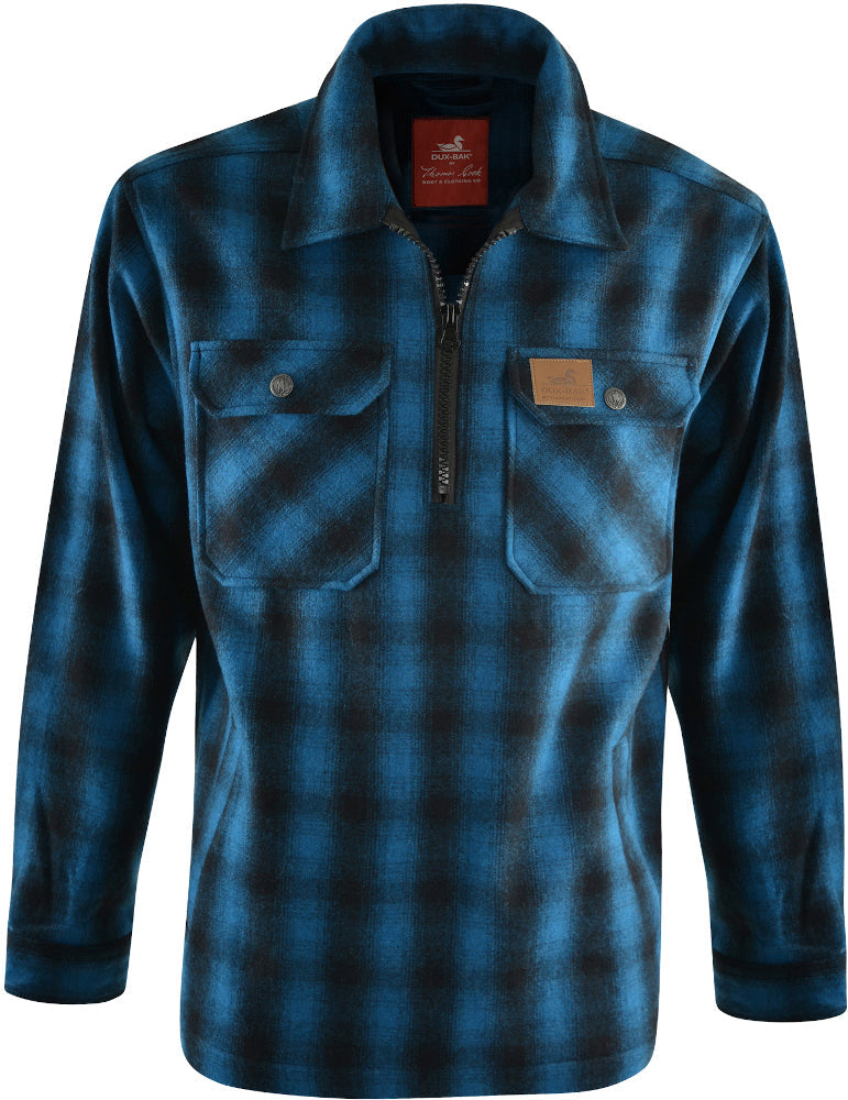 Dux-Bak Men's Mallard 1/4 Zip Over Shirt