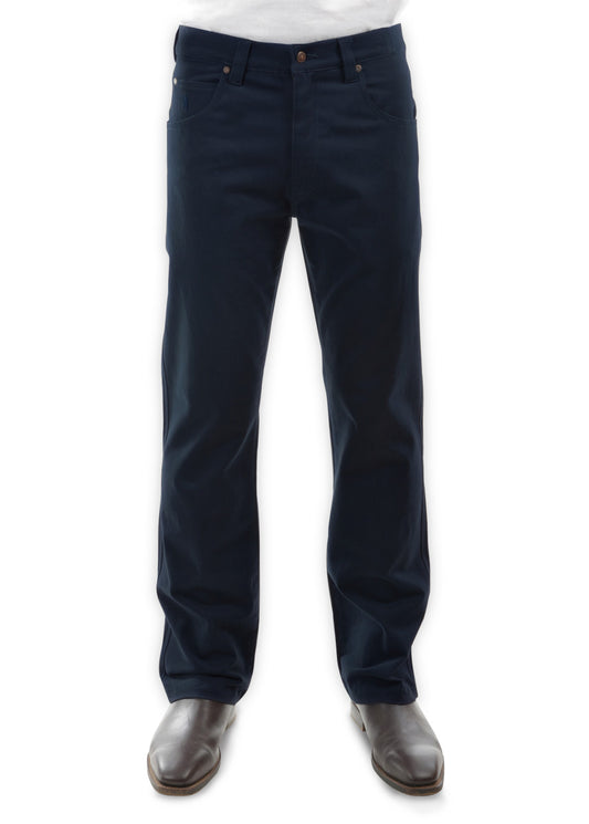 THOMAS COOK MENS STRETCH MOLESKIN JEAN 34 LEG