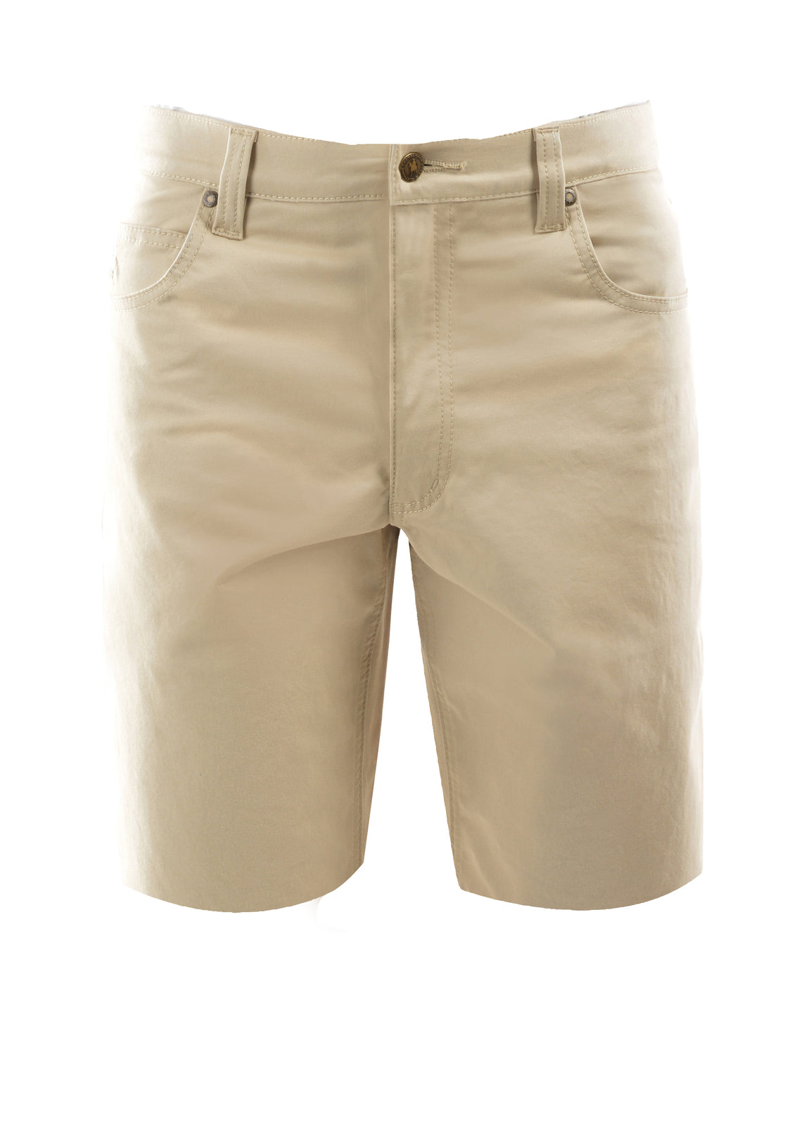 THOMAS COOK MEN TAILORED MITCHELL COMFORT WAIST SHORT_Mulch