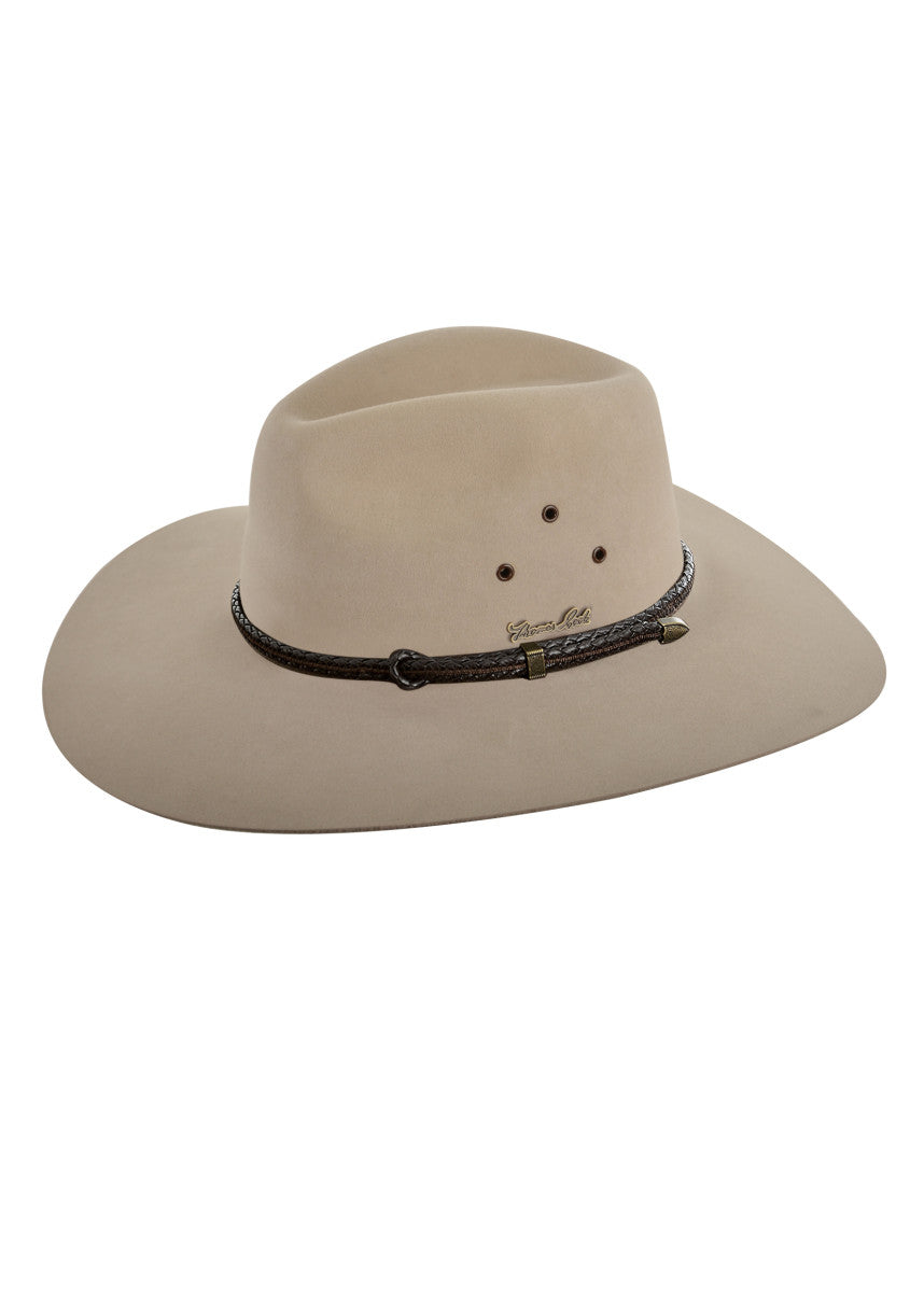 THOMAS COOK DRAFTER PURE FUR FELT HAT