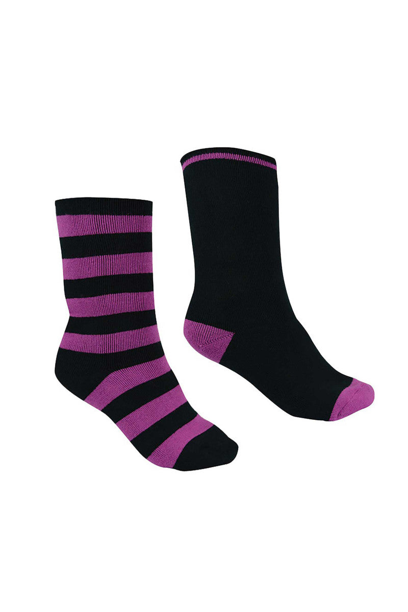 THOMAS COOK LADIES THERMAL SOCKS - TWIN PACK