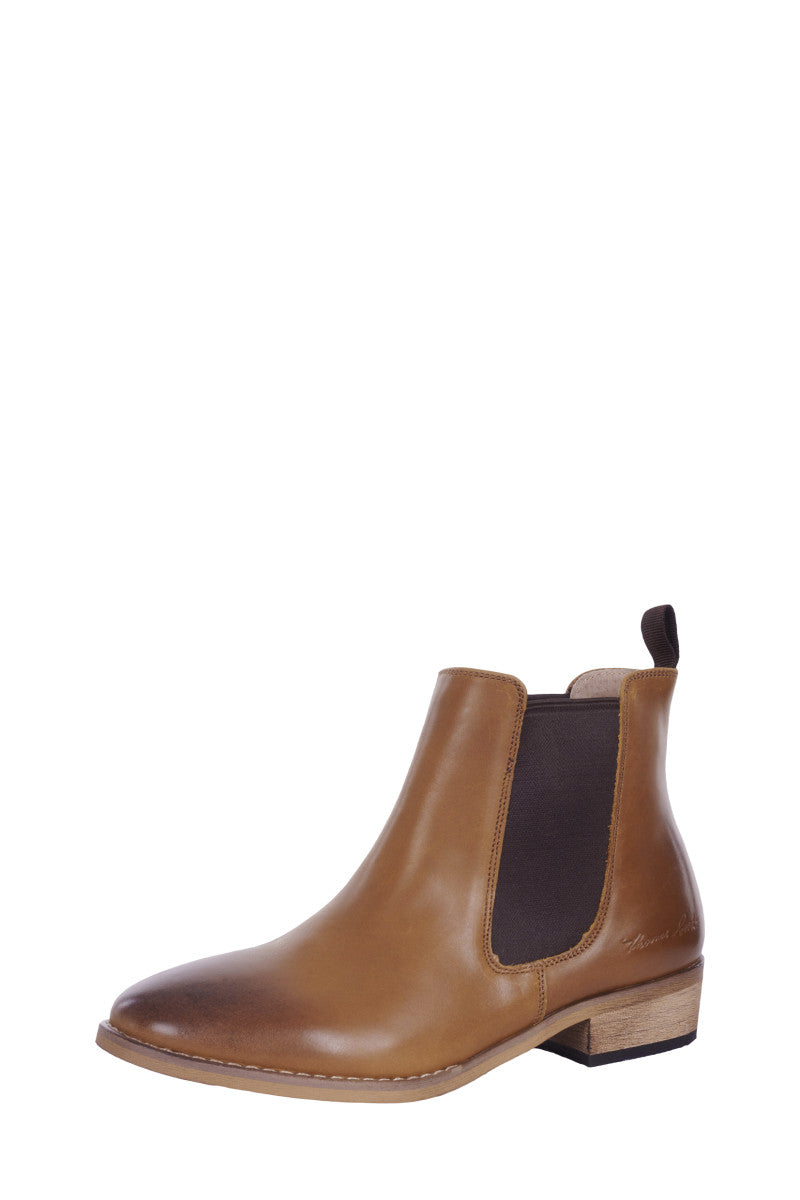 THOMAS COOK WOMENS CHELSEA BOOT_Caramel