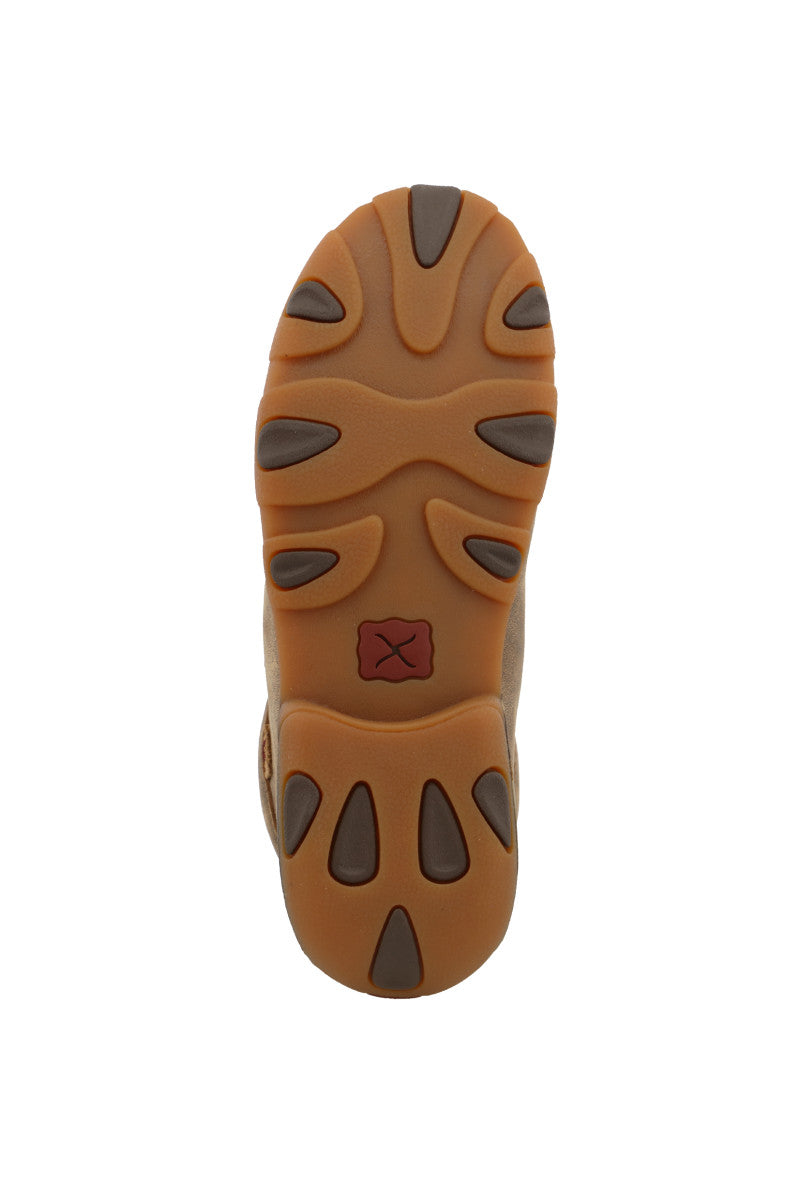 TWISTED X - WOMENS DIAMOND MOCS SLIP ON (BOMBER/TAN)