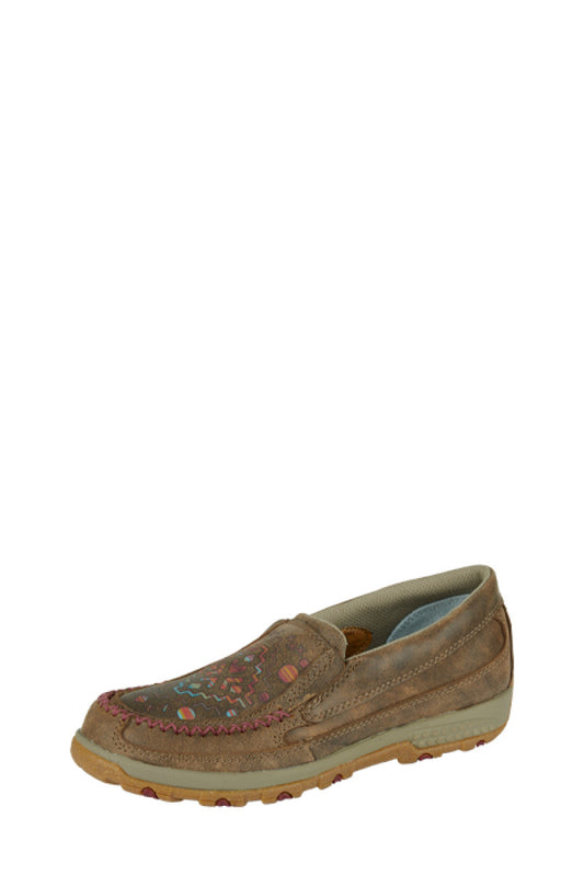 TWISTED X - WOMENS AZTEC CELLSTRETCH SLIPON (BOMBER/AZTEC)