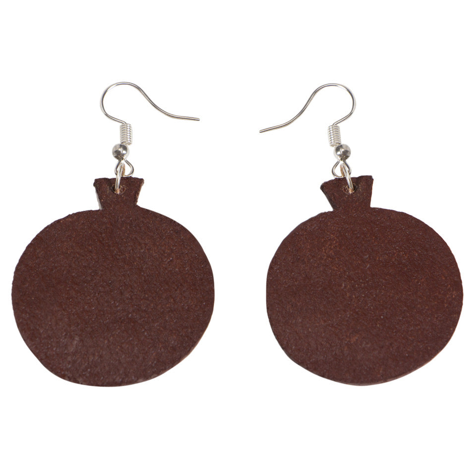 The Design Edge Tooled Round Drop Earrings - TE02