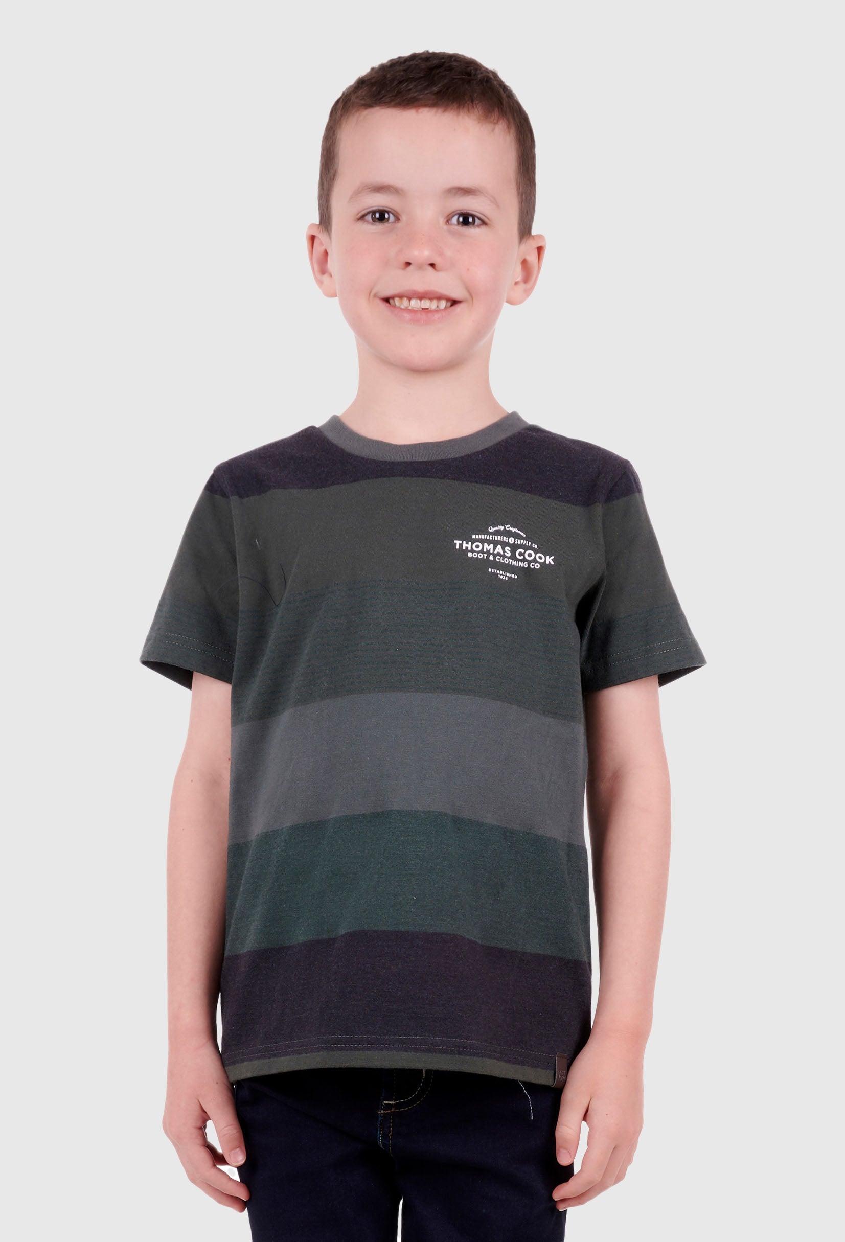 THOMAS COOK BOYS SPENCER SS TEE - SALE_Green