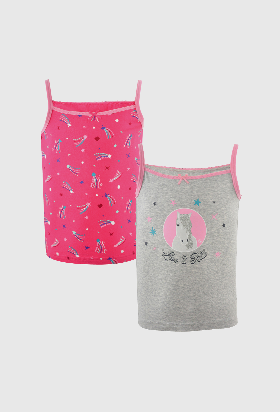 THOMAS COOK GIRLS SINGLET TWIN PACK