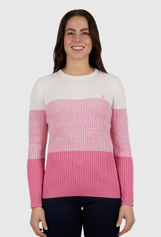 THOMAS COOK WOMENS ANDRINA JUMPER (ROSE)