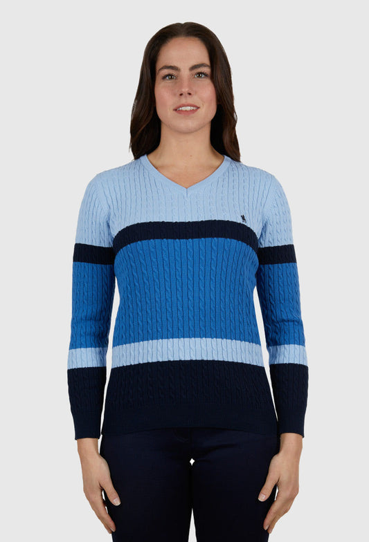 THOMAS COOK WOMENS BREE JUMPER (BLUE)