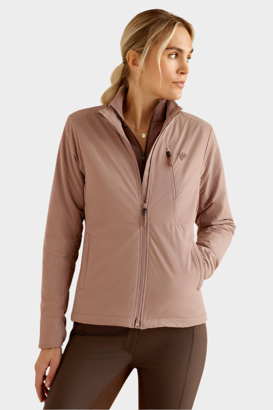 Ariat Women Rion StretchShell Insulated Jacket - Twilight Mauve