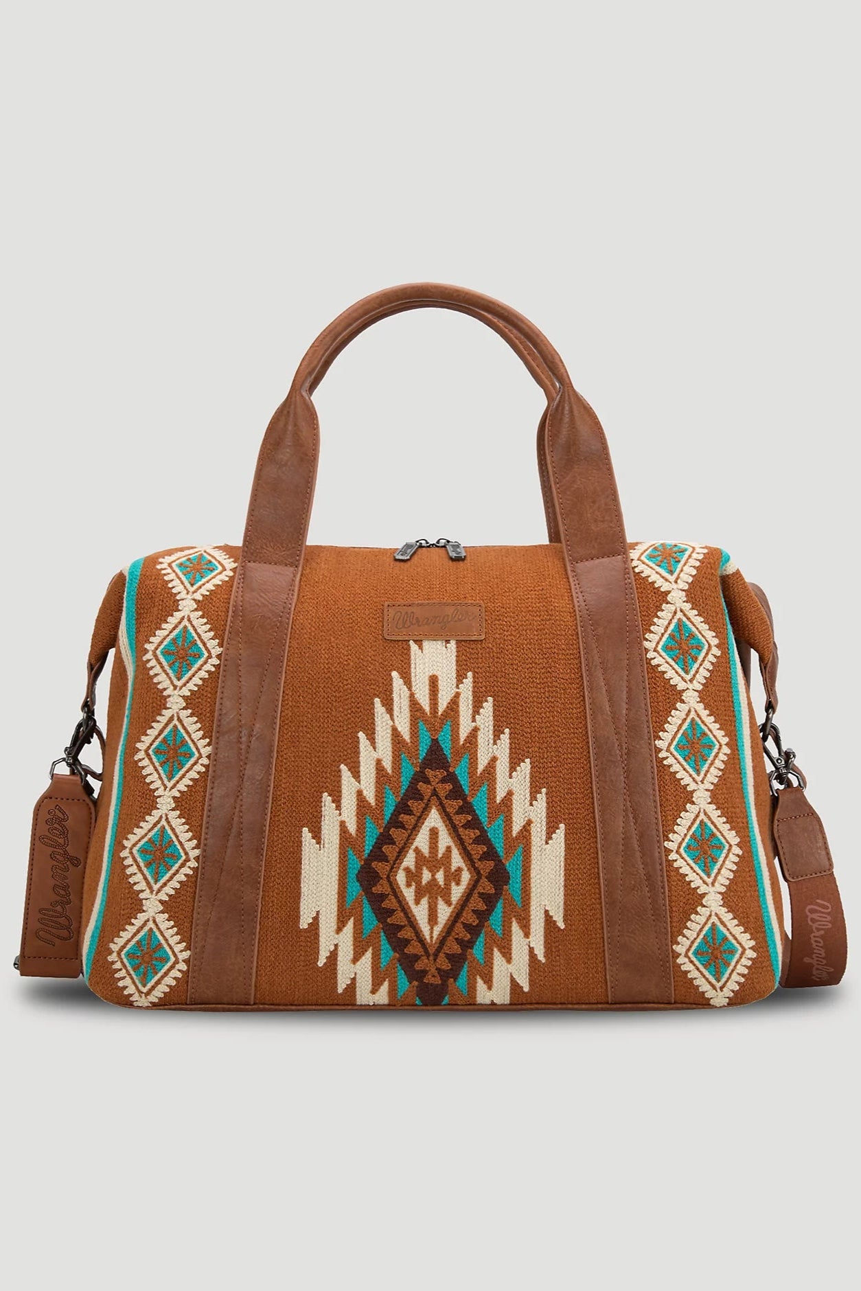 Wrangler Maya Aztec Duffle Bag - Tan