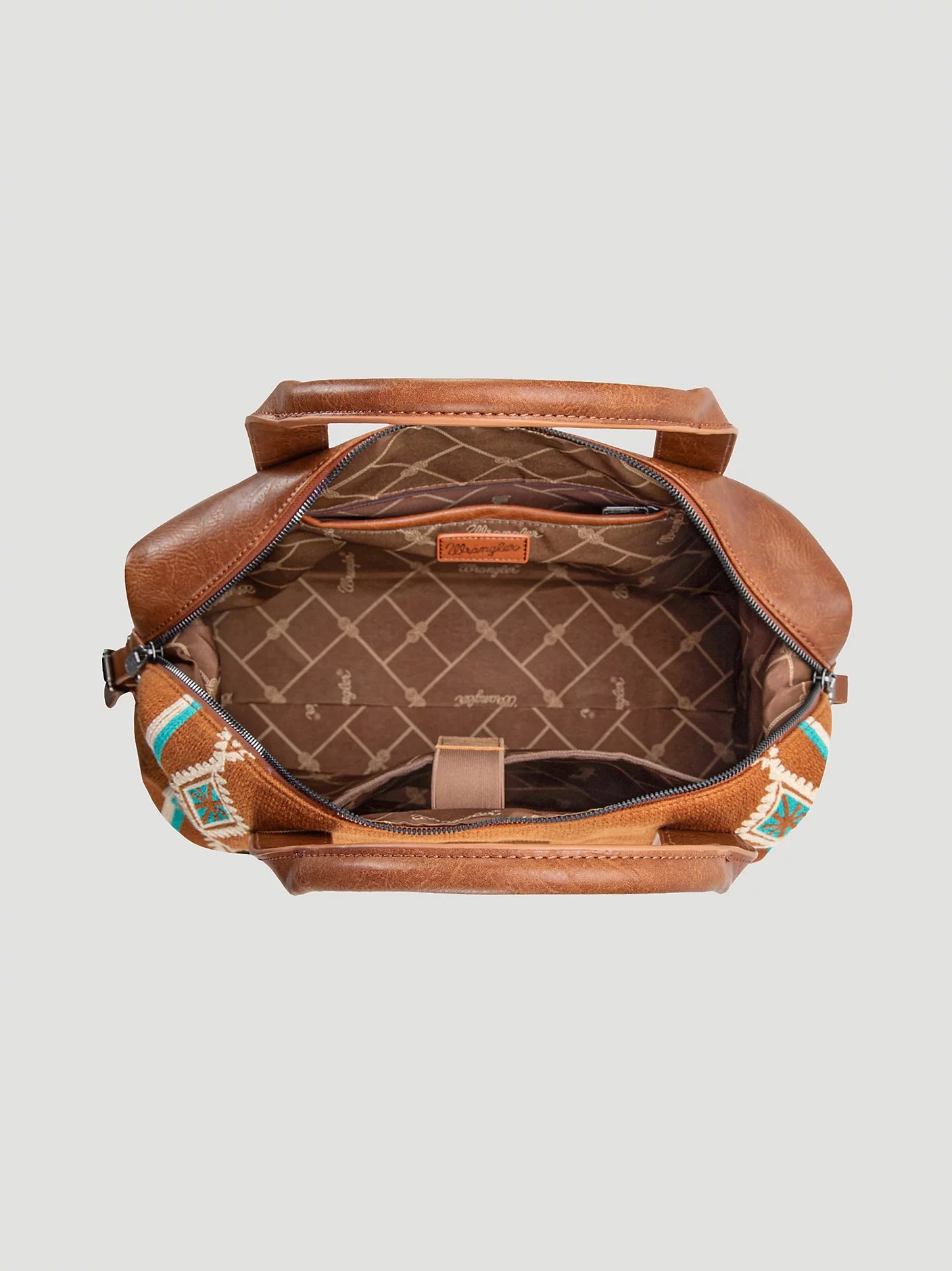 Wrangler Maya Aztec Duffle Bag - Tan