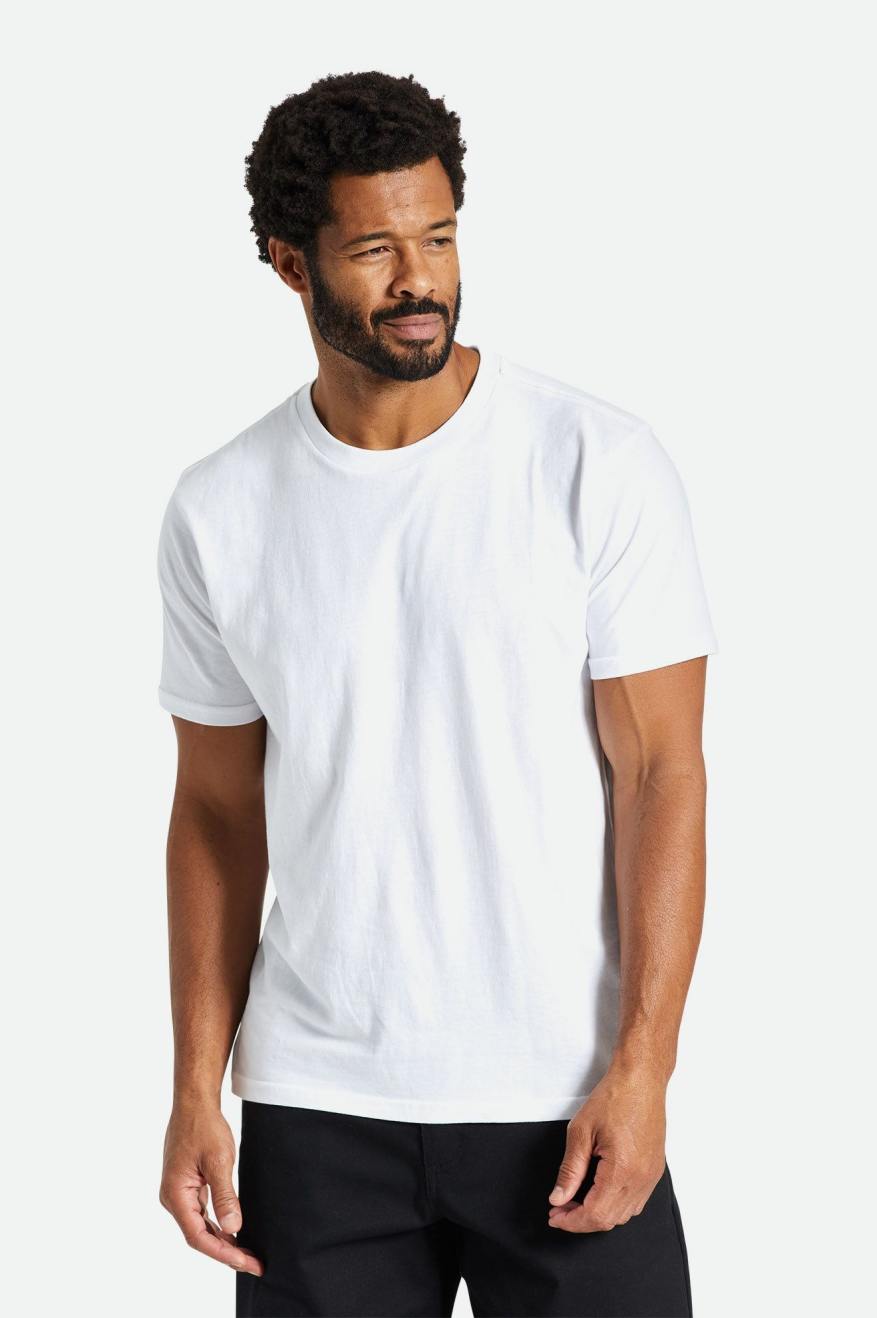 Brixton Mens Premium Cotton S/S Tailored Tee