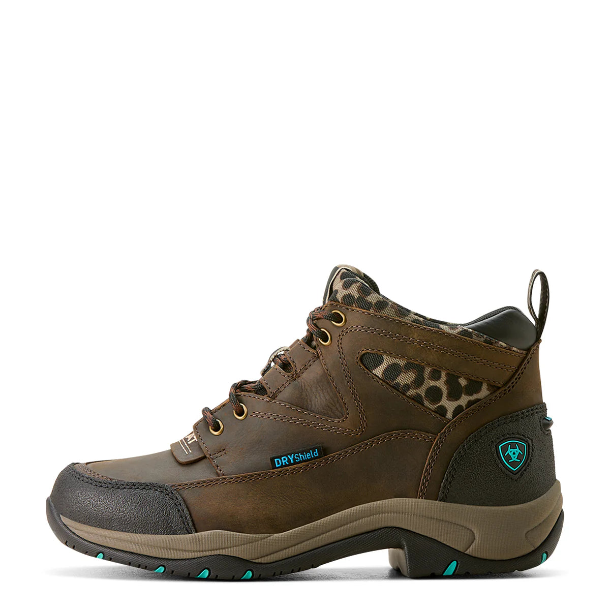 Ariat Women's Terrain Waterproof - Chocolate/Camo Leopard