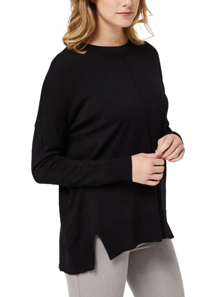 TOORALLIE WOMEN'S LOFTUS MERINO SWEATER - BLACK