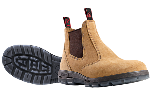 Redback USBBA Bobcat Banana Suede (Steel Toe)