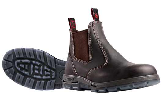 Redback USBOK Bobcat Claret Oil Kip (Steel Toe)